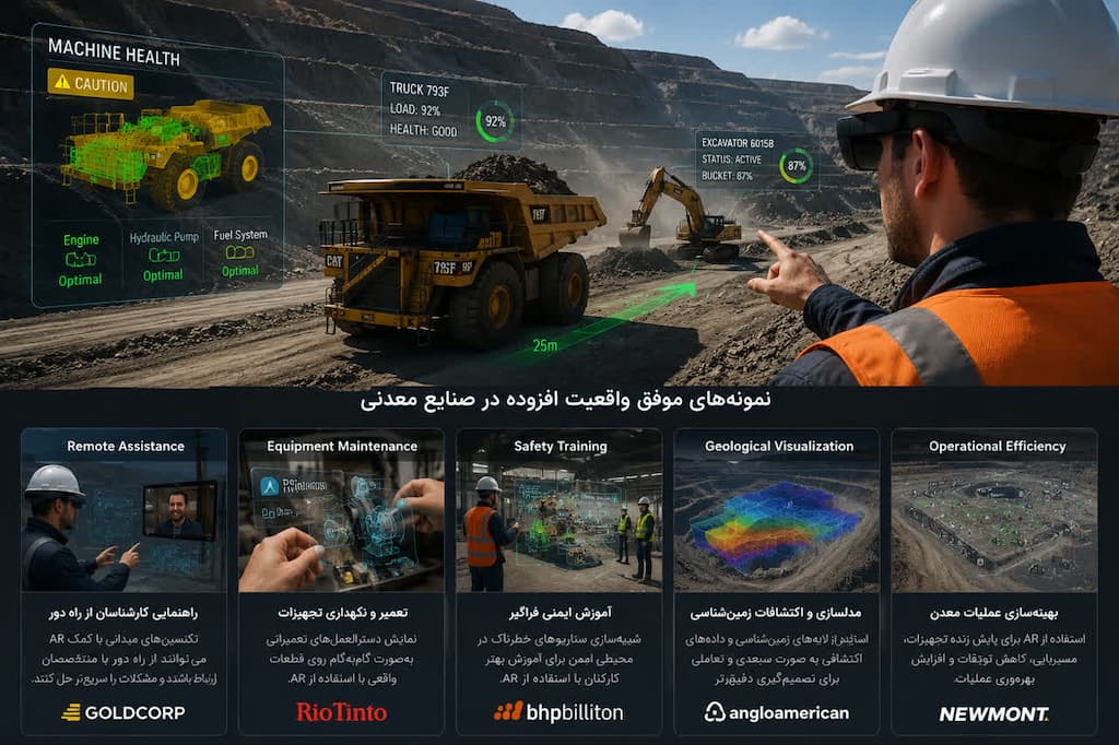 تجربه شرکتهای بزرگ معدنی جهان